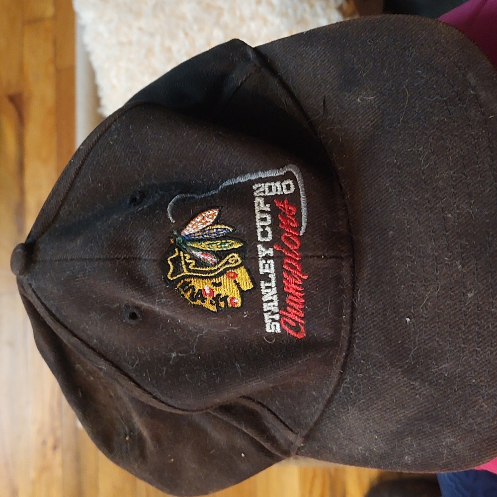 2010 Chicago Blackhawk championship hat
